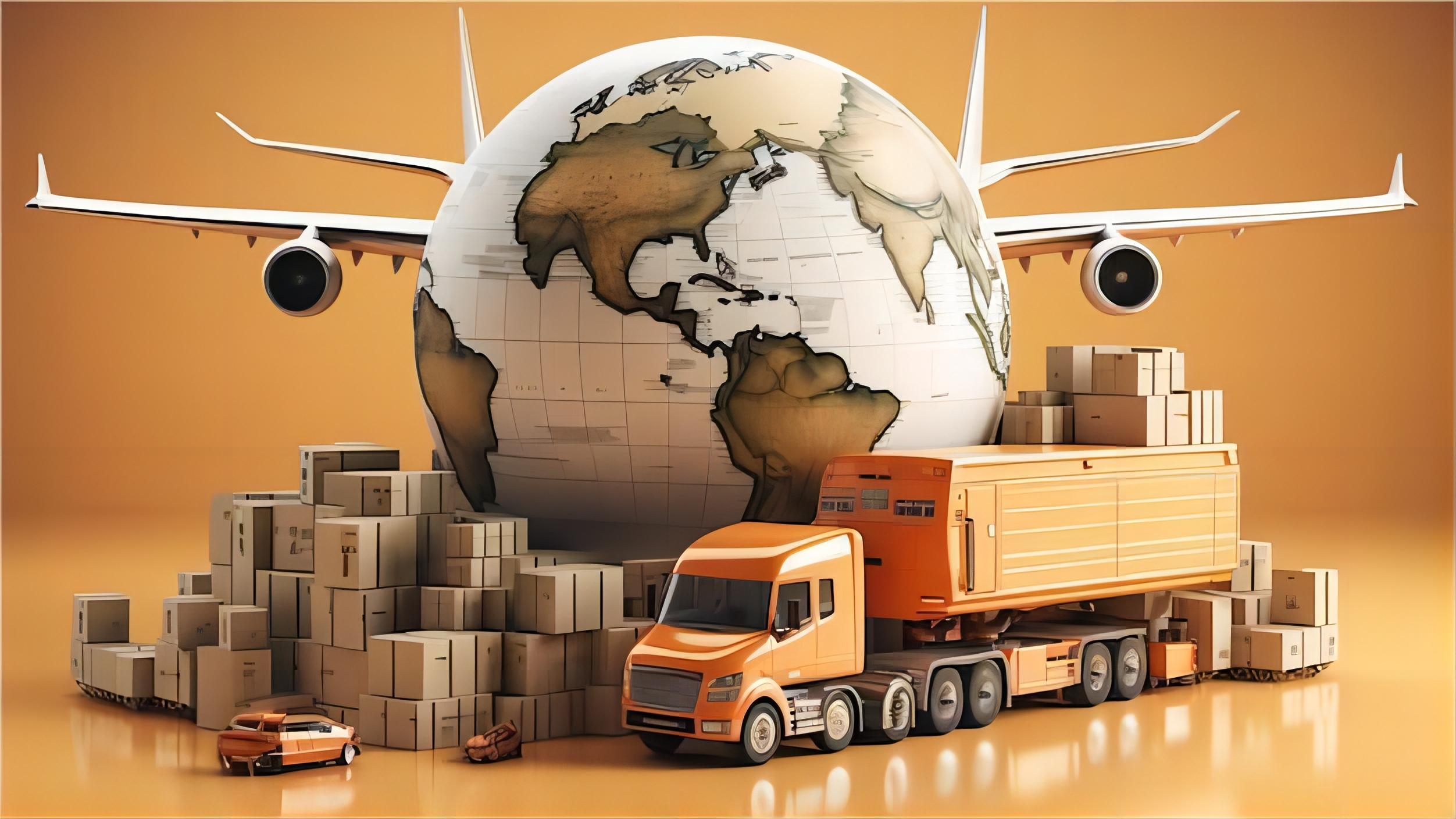 Logistics professional managing customs documentation for French imports