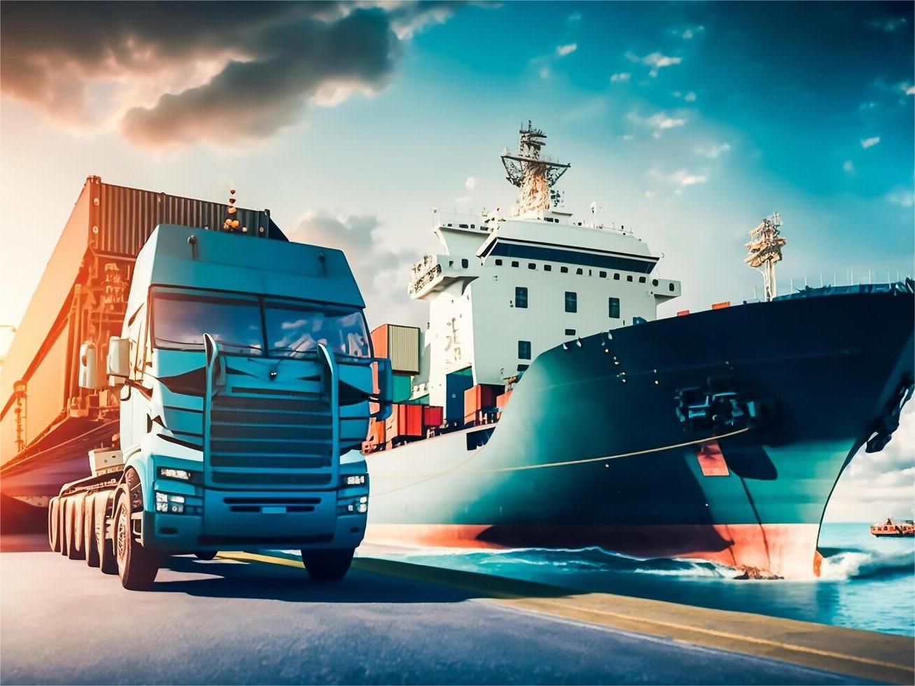 Comparison chart of sea air and rail freight for international shipping