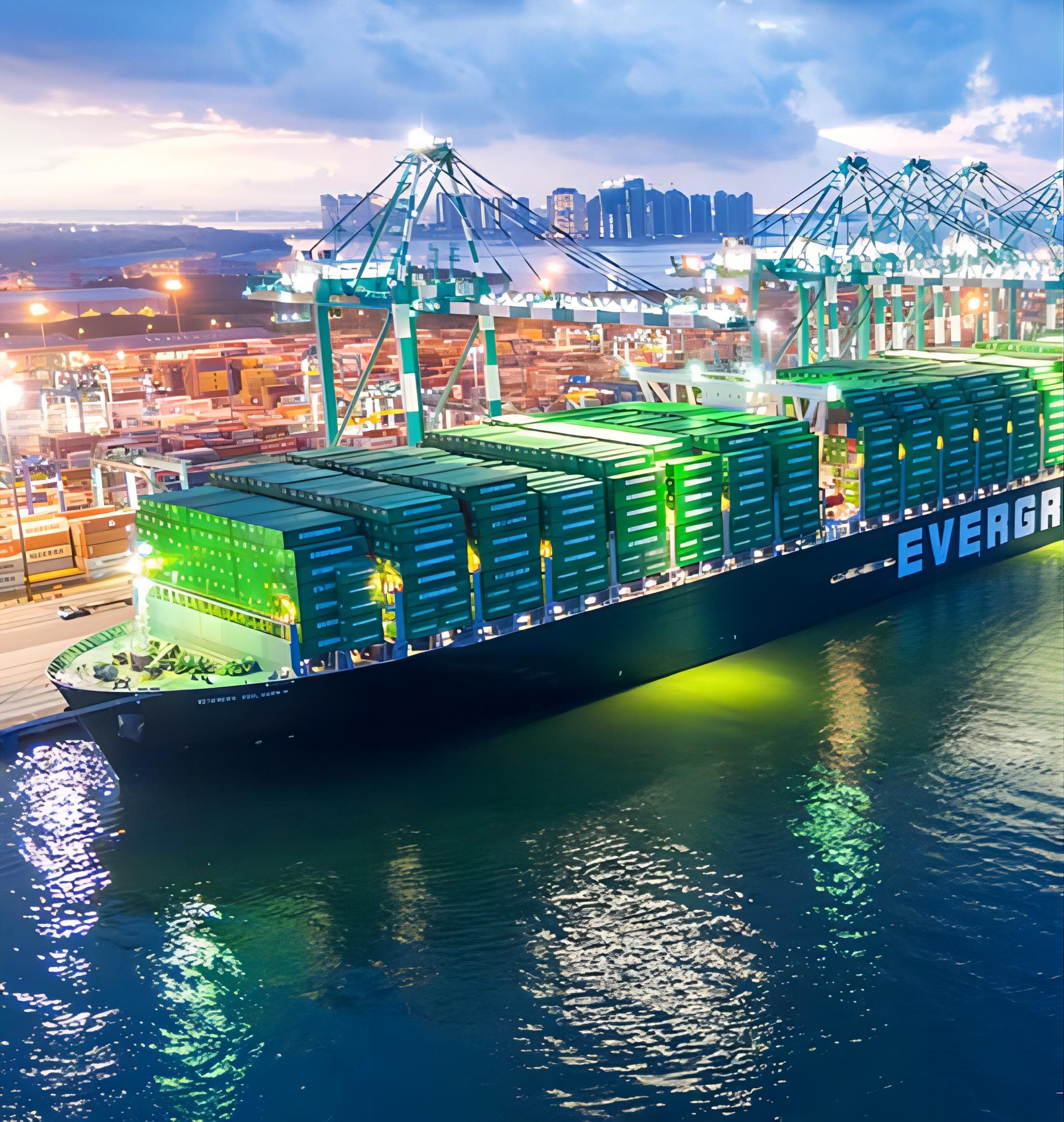 Comparison chart of shipping methods from China to Saudi Arabia