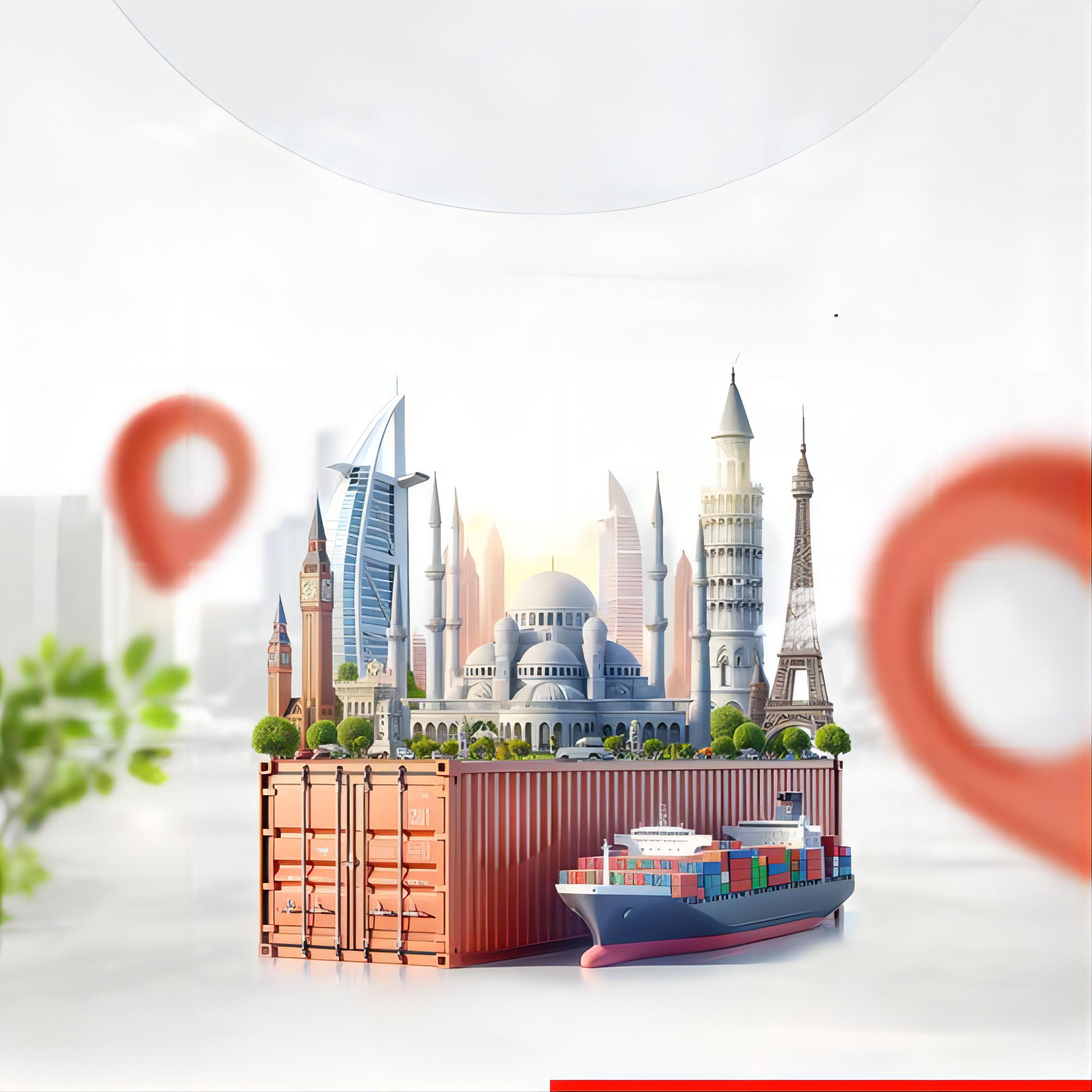 Professional logistics team managing cargo documentation