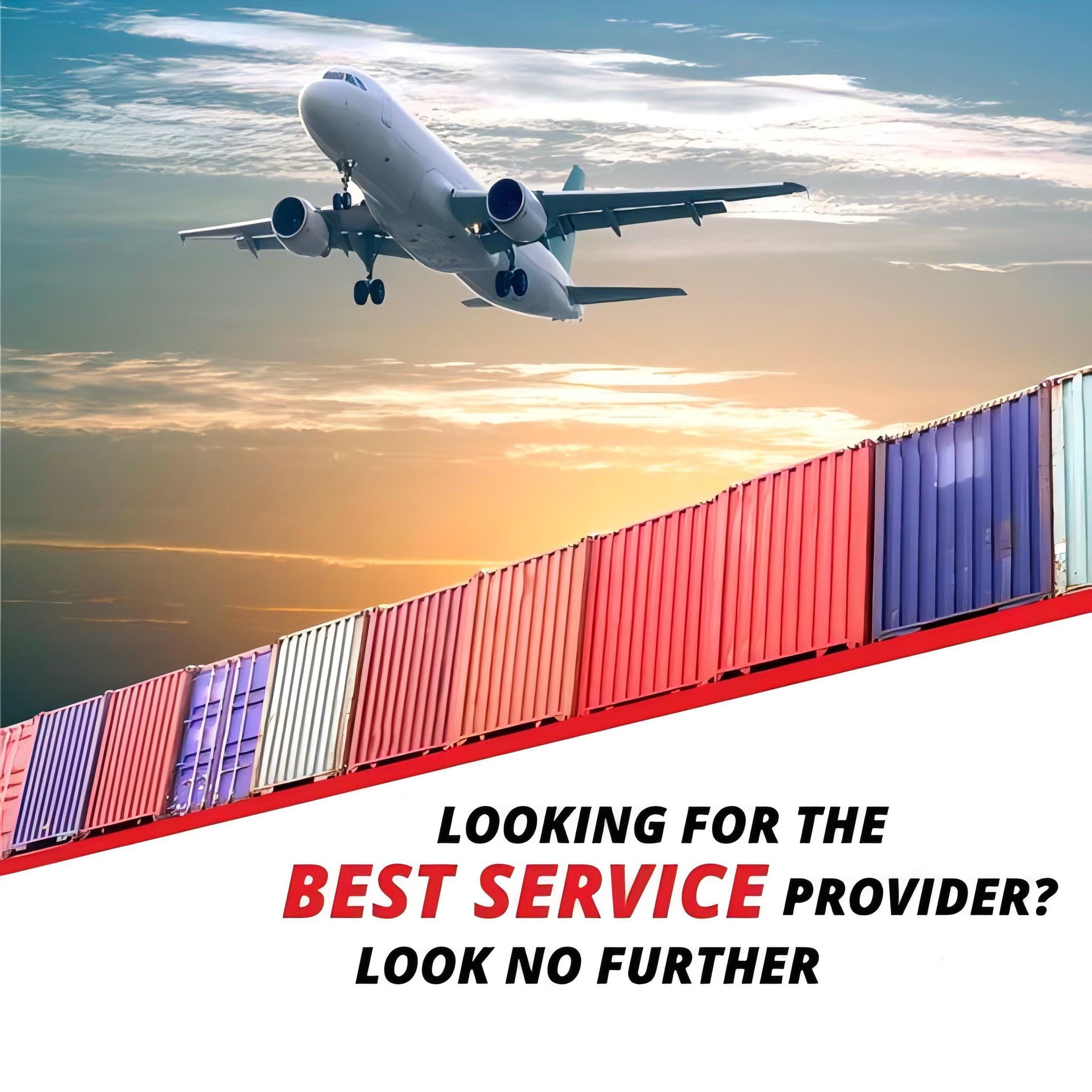 Logistics manager tracking shipment from China to UAE