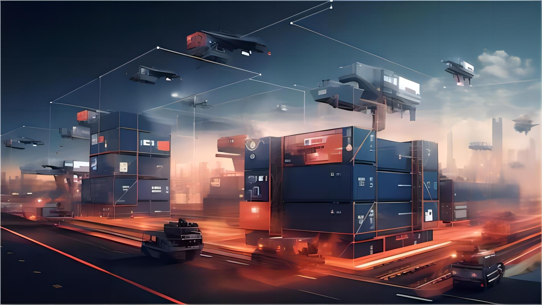 Freight forwarding expert planning a shipment