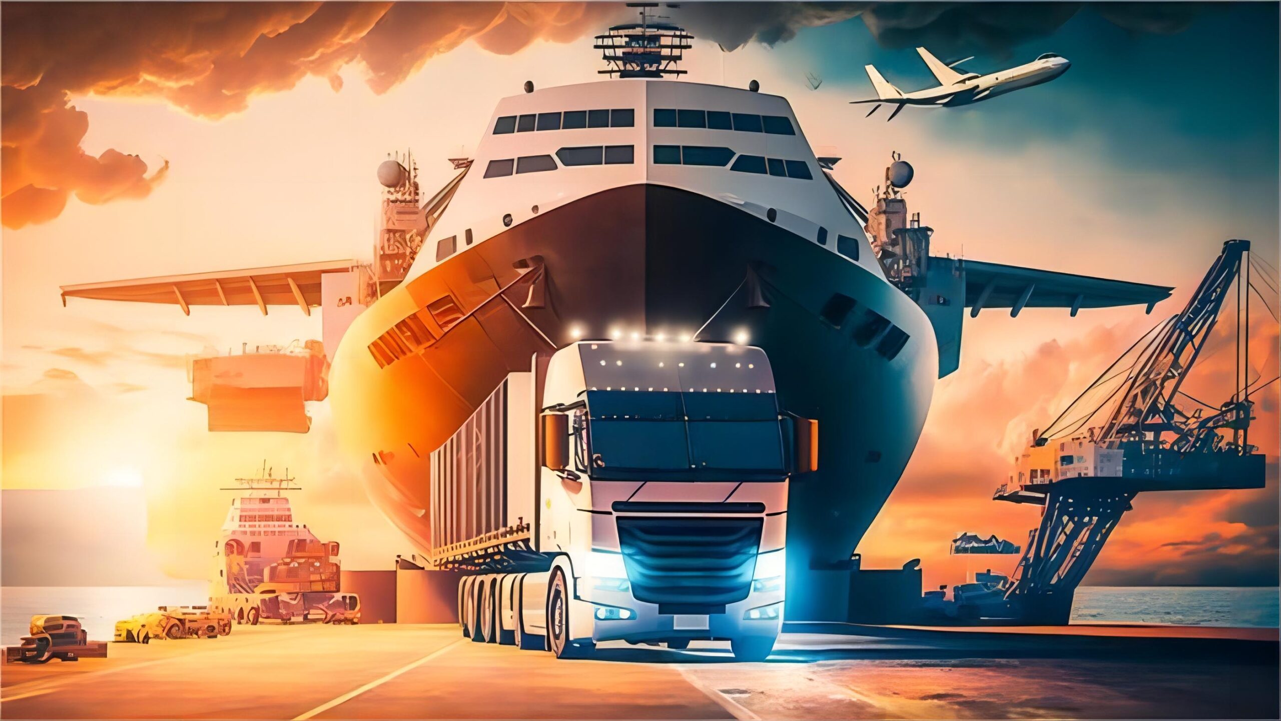 Customs clearance documentation for commercial cargo imports