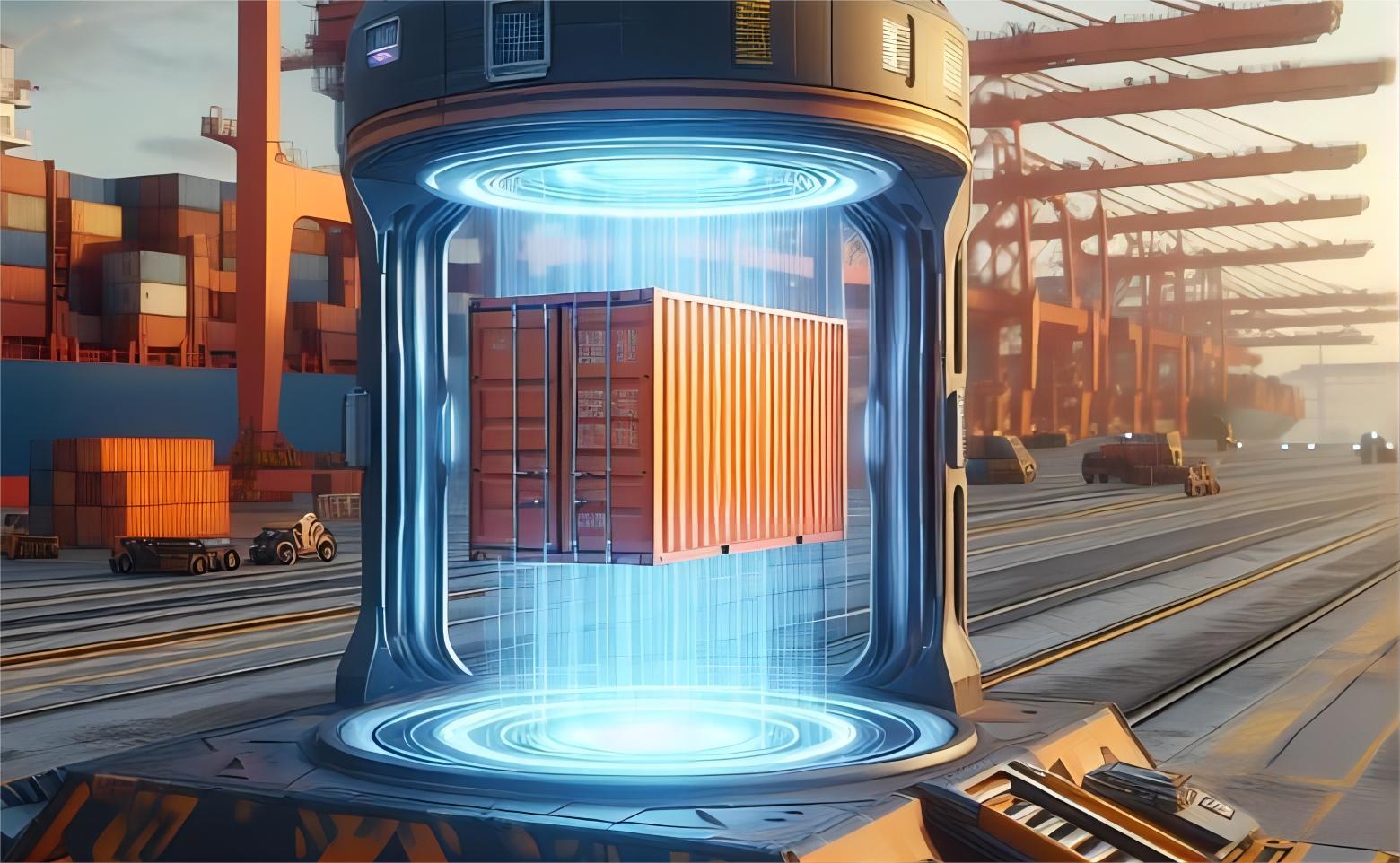Logistics expert coordinating warehouse delivery