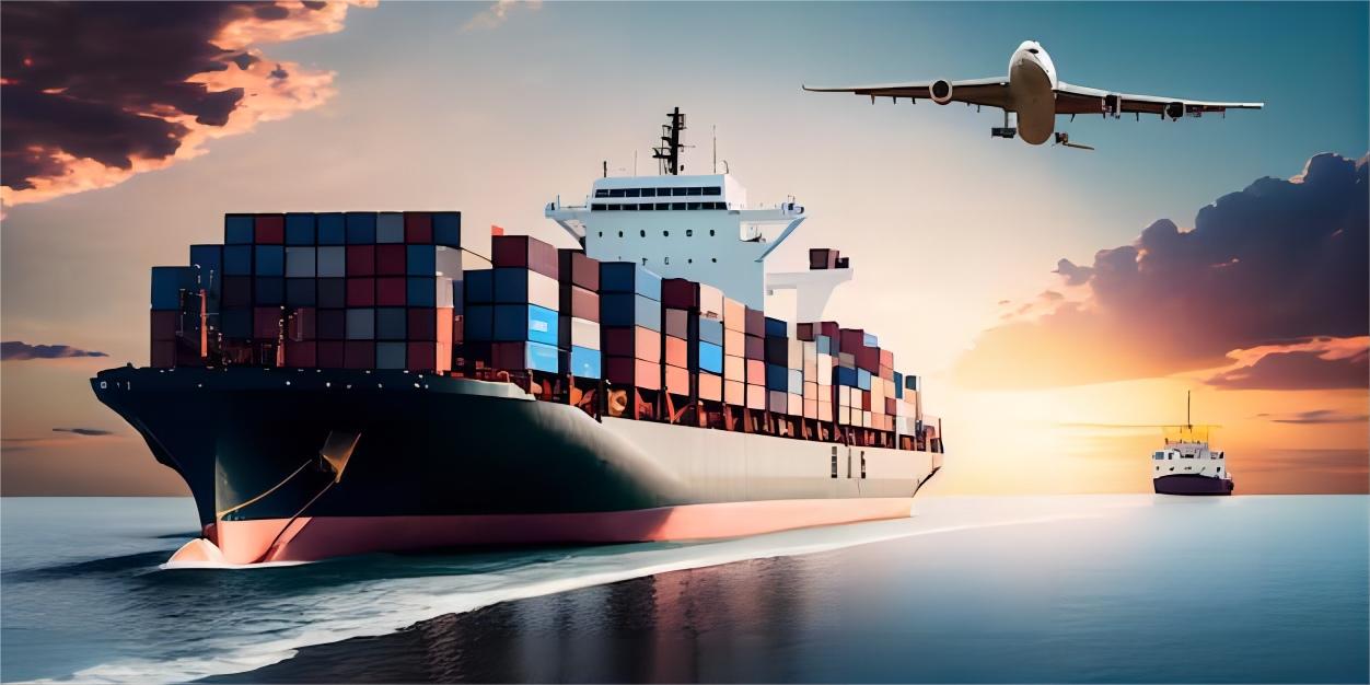 Air freight cargo being loaded for delivery from China to Australia