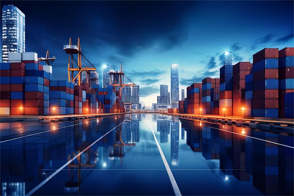 Freight shipping container logistics