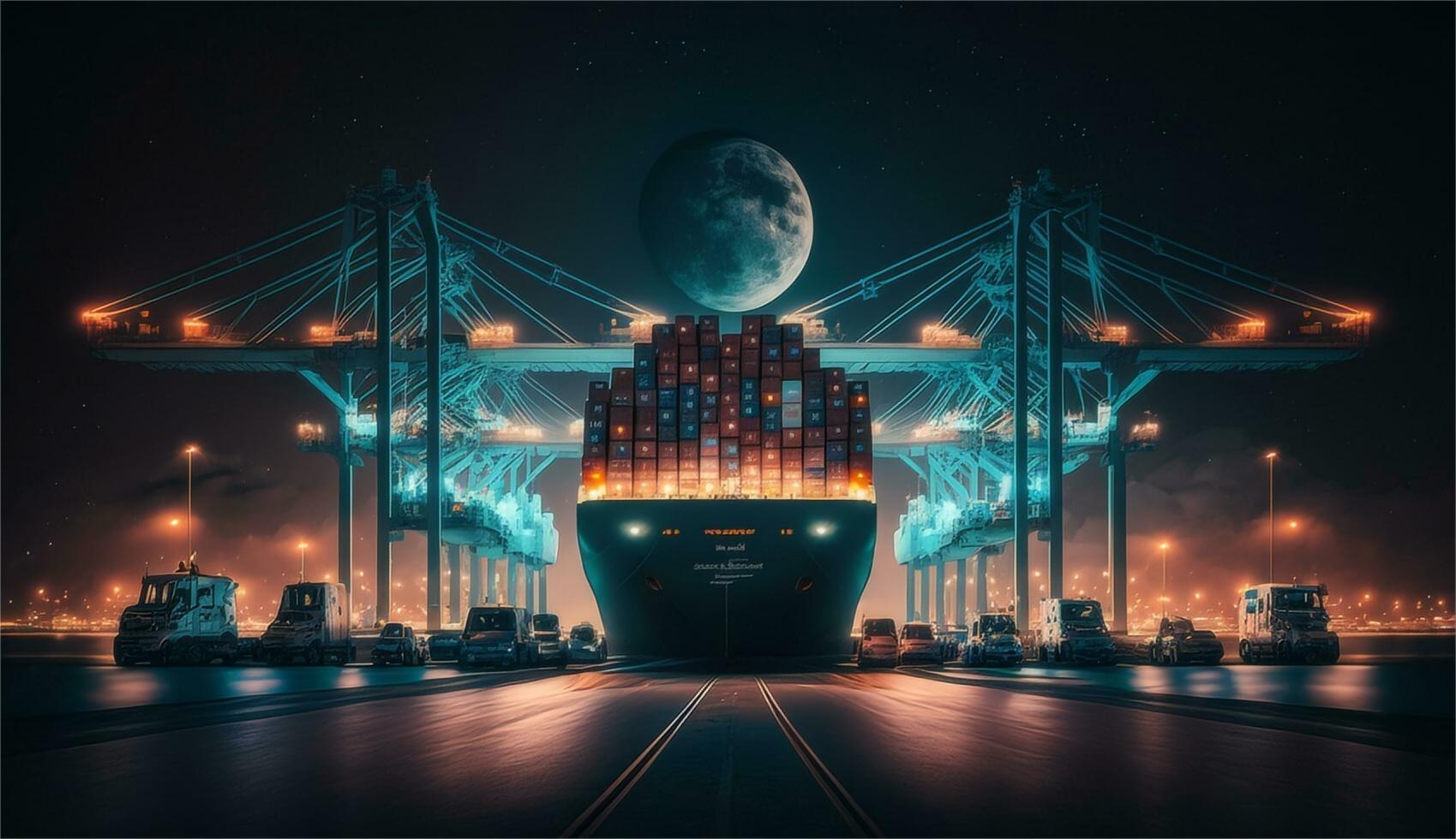 Global logistics network map for Amazon FBA shipments