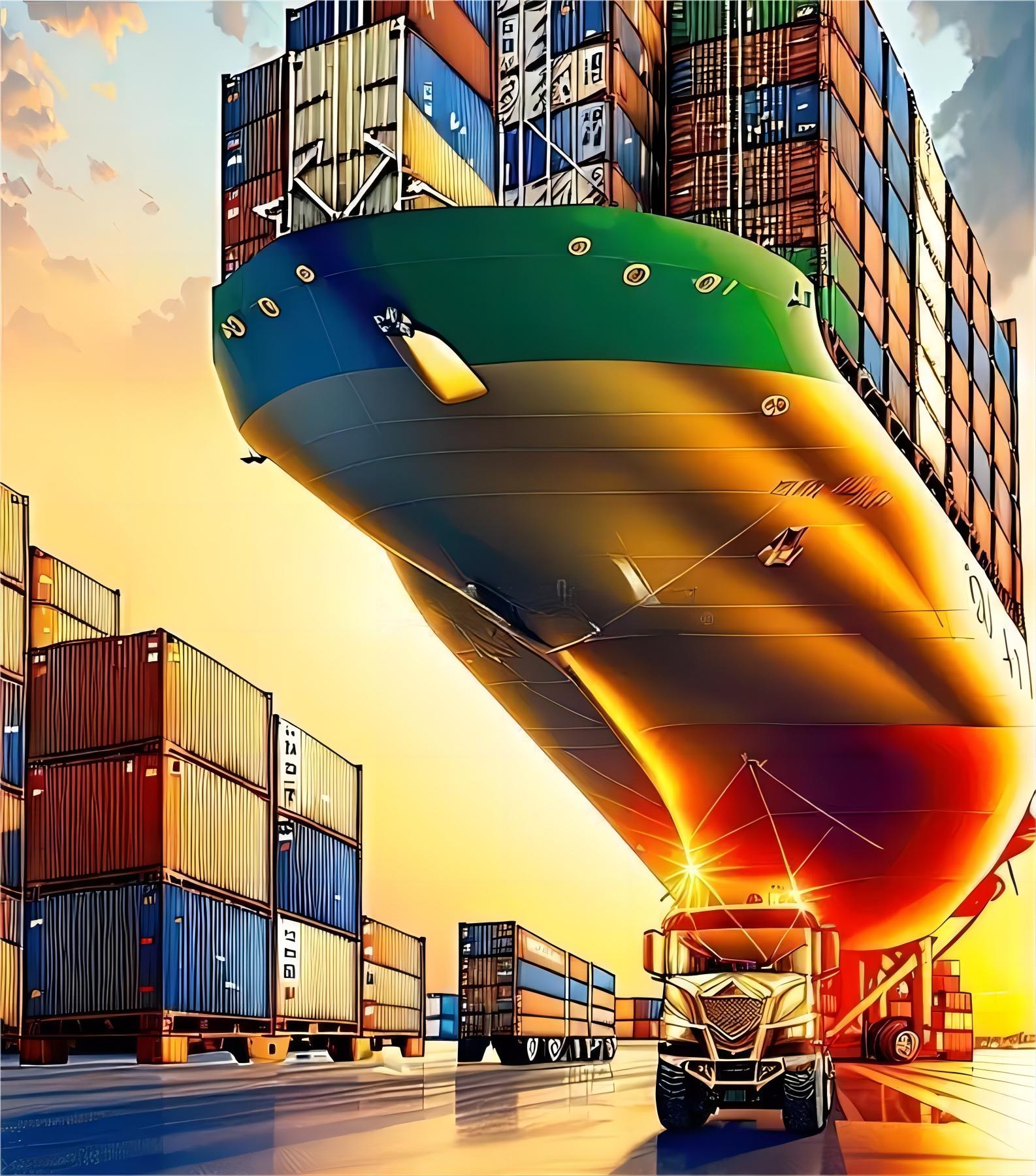 Logistics supply chain management process